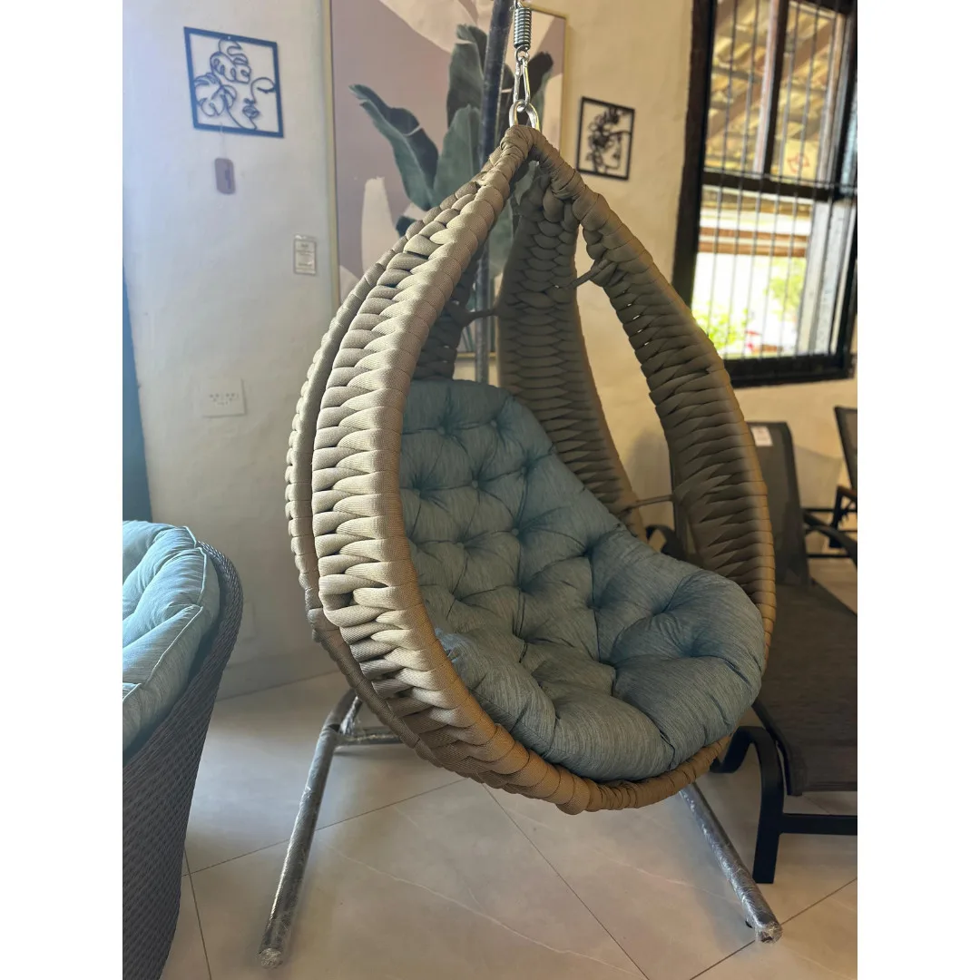 Balanço Pétala – Leveza e Conforto em Tricô Náutico | HG Decor Exclusive & Móveis Home Garden | Atibaia - SP