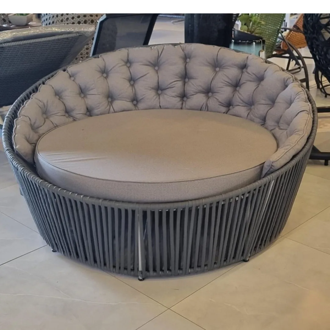 Chaise Ofurô Vai e Vem - Tricô Náutico | HG Decor Exclusive & Móveis Home Garden | Atibaia - SP