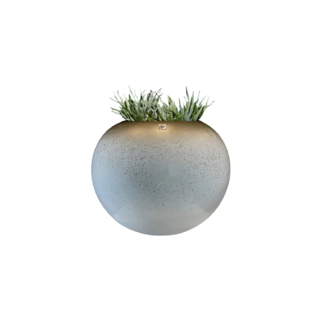Vaso Esfera - Fibra de vidro | HG Decor Exclusive & Móveis Home Garden | Atibaia - SP